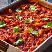 billederesultat for bagt pasta bolognese