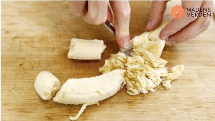 bananer moses til bananpandekager