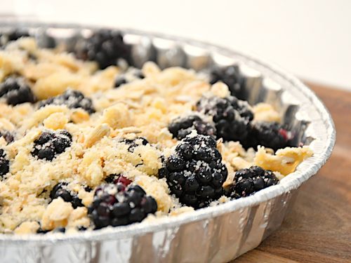 billederesultat for brombærcrumble