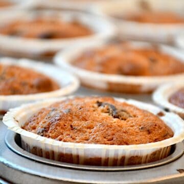 Billede af makronmuffins.