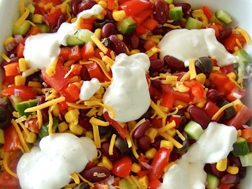 billederesultat for mexicansk salat