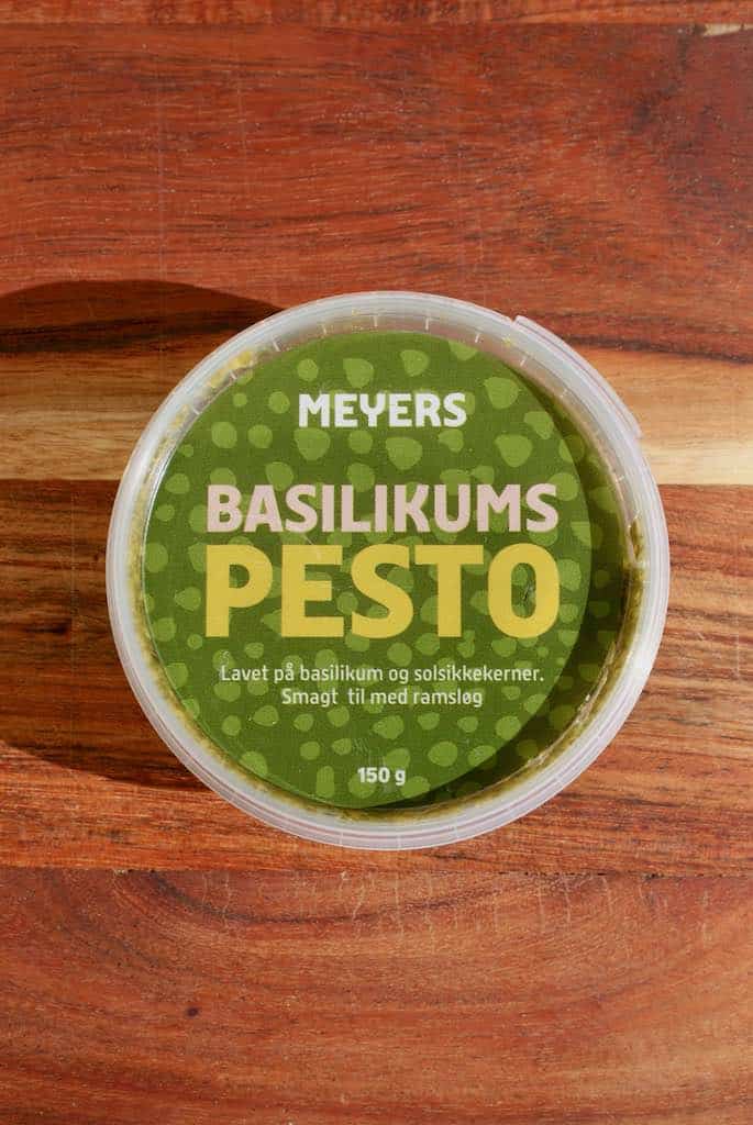 smagstest af pesto, Meyers