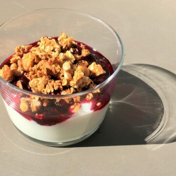 Skyr med hjemmelavet granola