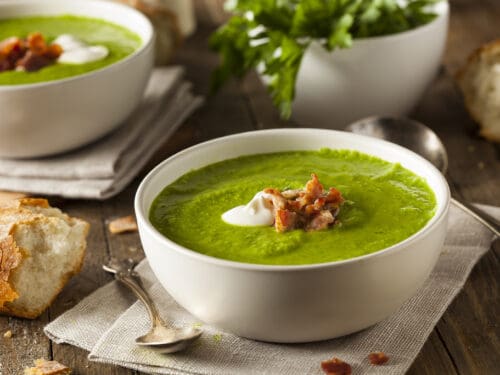 hjemmelavet ærtesuppe