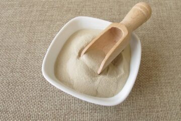 Billede med agar-agar.