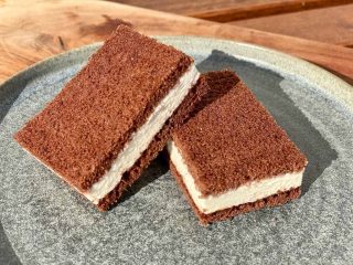 billede med hjemmelavede mælkesnitter