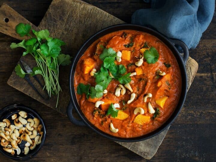 Curry med butternut squash