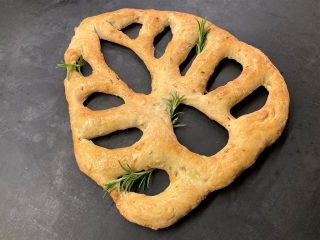 Fougasse brød