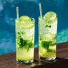 billede med mojito drink