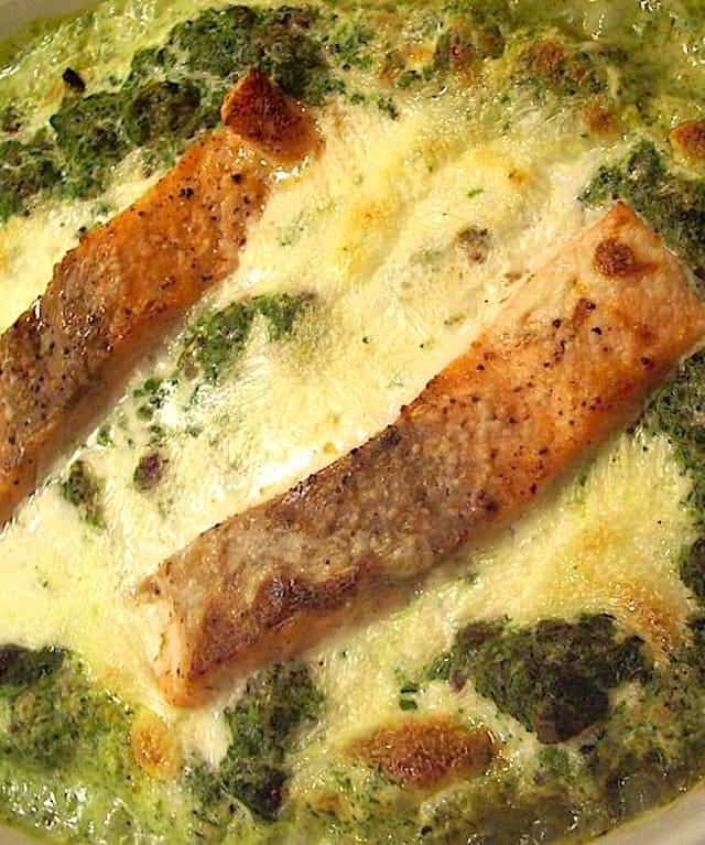 billederesultat for spinat med laks