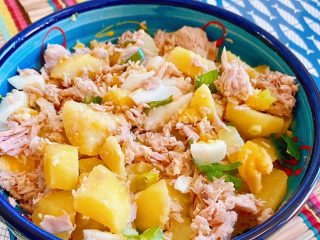 Spansk kartoffelsalat Papas aliñás