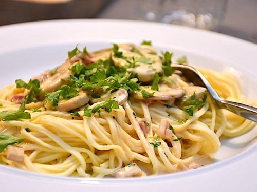 billederesultat for pasta funghi