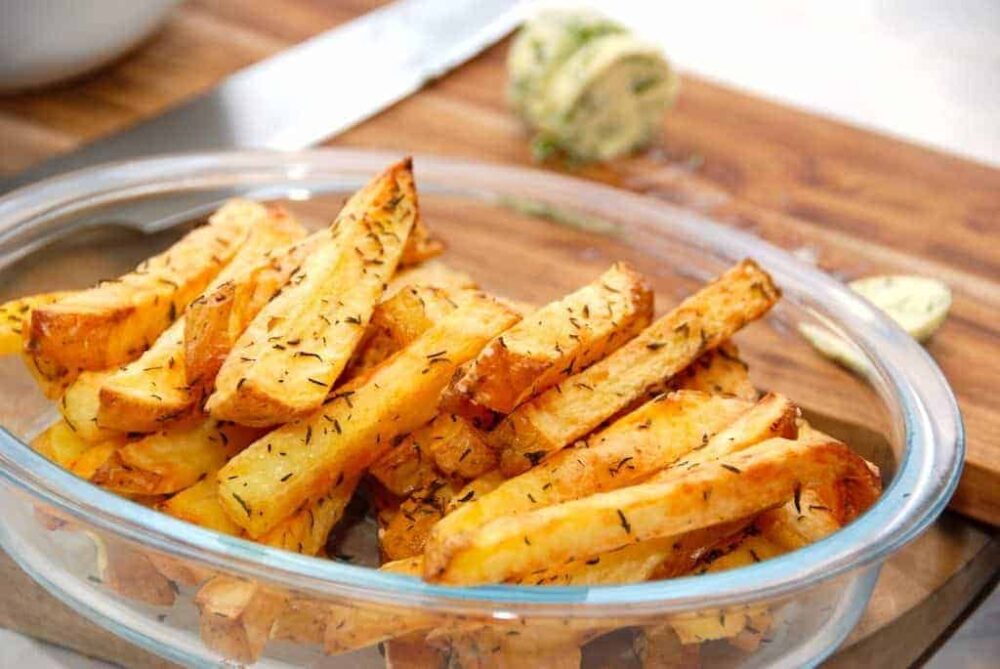 Sellerifritter opskrift på pommes frites af knoldselleri