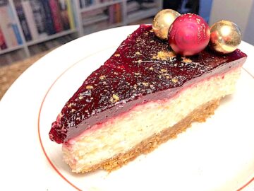 billede med Risalamande cheesecake