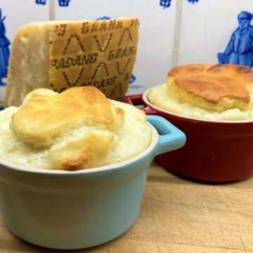 Souffle med Grana Padano ost