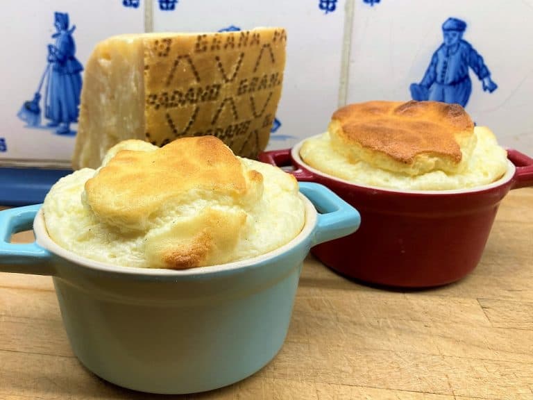 Souffle med Grana Padano ost