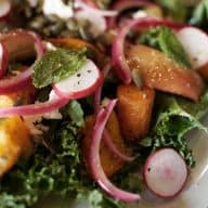 Salat med rodfrugter