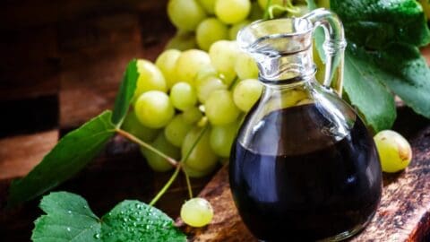 Billede med balsamico.