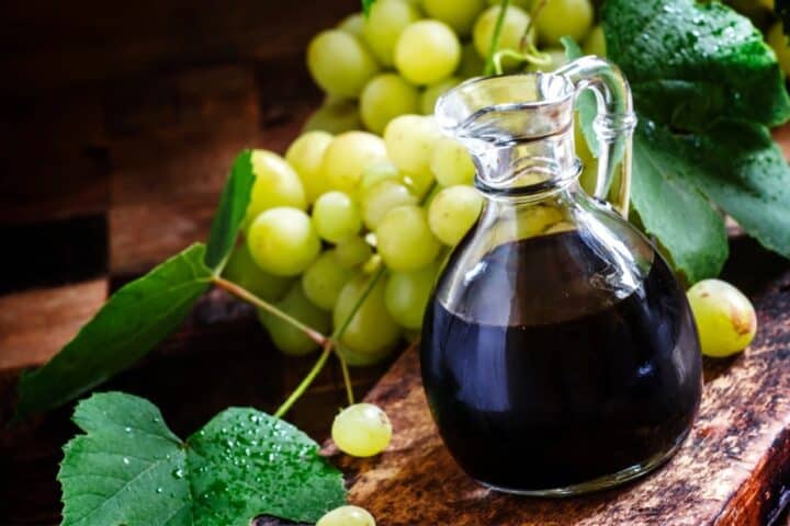Billede med balsamico.