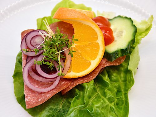 billederesultat for smørrebrød med spegepølse