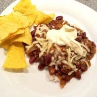 chili con carne med chokolade