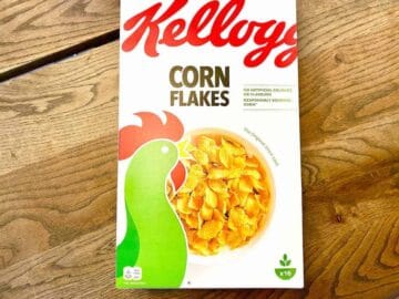 Billede med cornflakes.