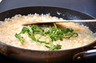 billede med risotto
