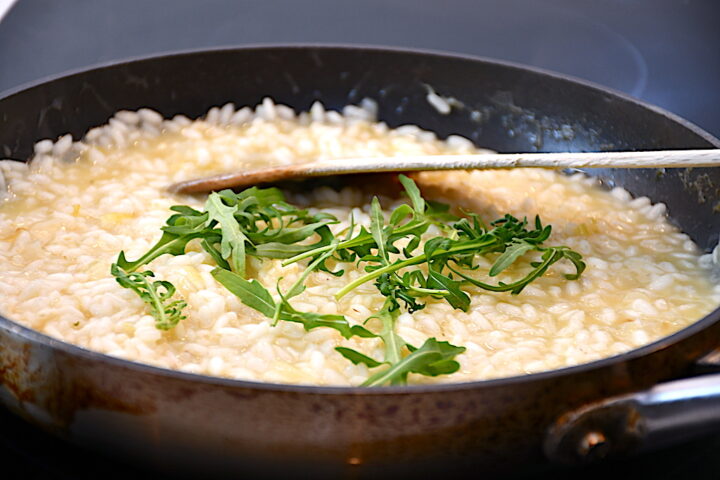 billede med risotto