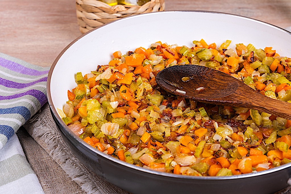 Billede af soffritto.