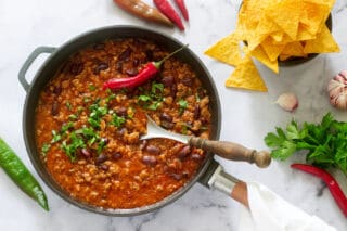 Billede af chili con carne.