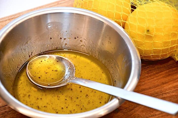 citron olivenolie dressing
