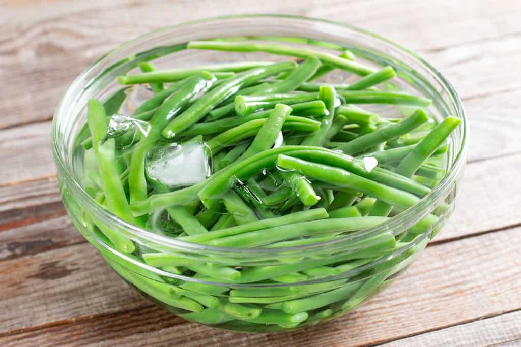 Billede af blanchering.