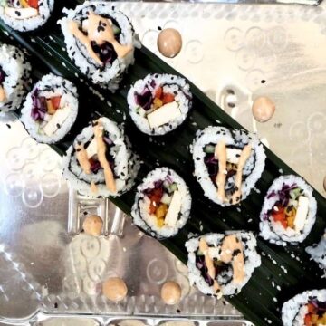 Hjemmelavet sushi