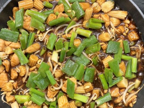Kylling i barbecuesauce