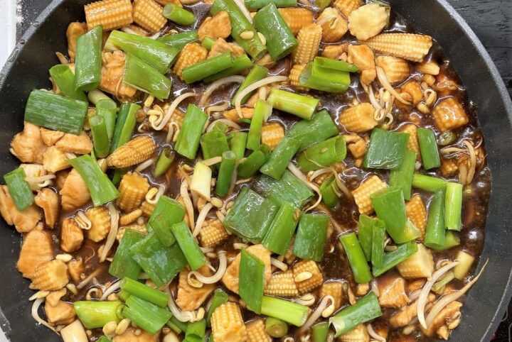 Kylling i barbecuesauce