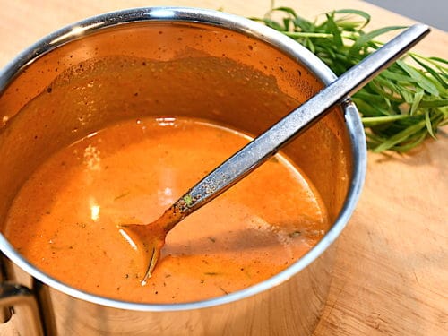 kryddersauce med estragon