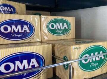Billede med margarine.