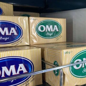 Billede med margarine.