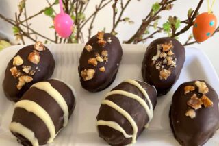 Hjemmelavede påskeæg