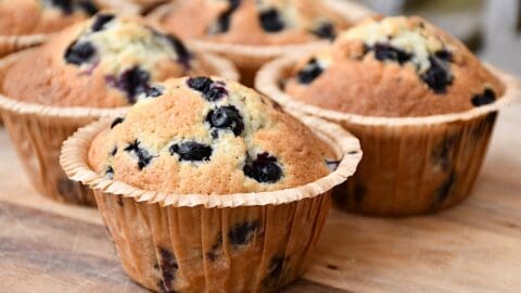 Blåbærmuffins
