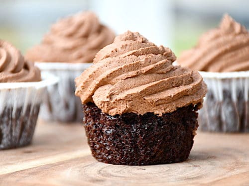black magic muffins med chokocreme