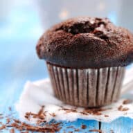 chokolademuffins hjemmebagte