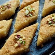 Basbousa - arabisk kage