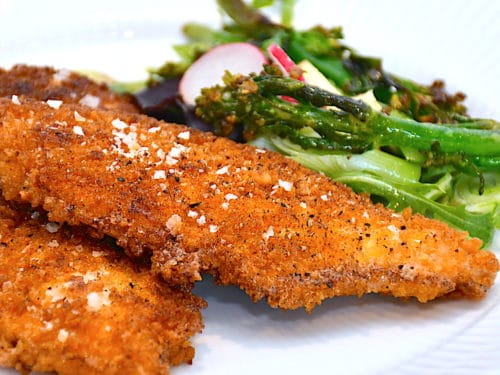 kyllingeschnitzler paneret