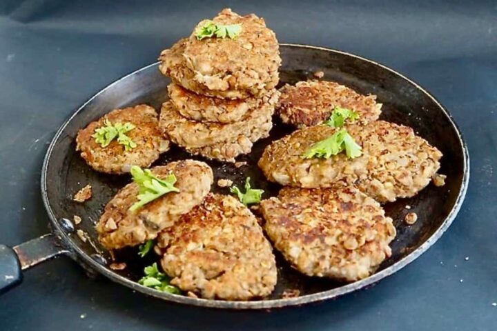 Vegetarfrikadeller som smager af kød