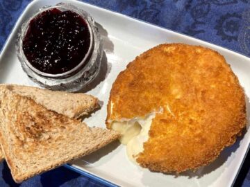 Friturestegt camembert
