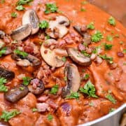 billede med Bøf Stroganoff