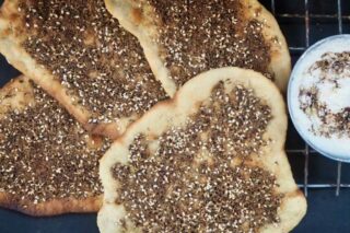Fladbrød med za'atar