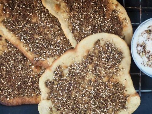 Fladbrød med za'atar