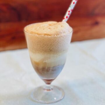 Foto af Coke Float i glas